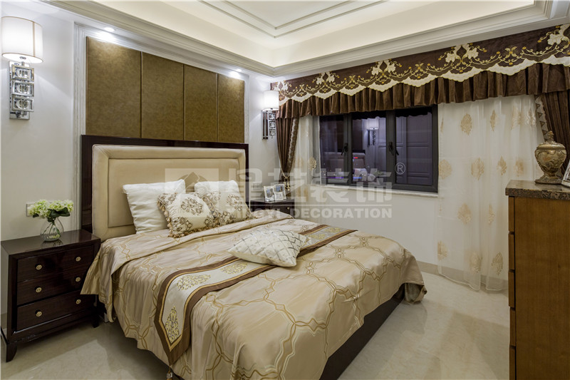 南湖名都廣場328平老人房裝修實(shí)景