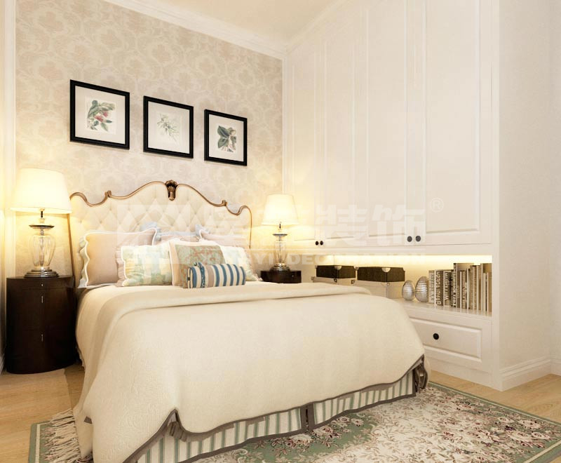 萬達(dá)茂89平臥室裝修效果圖