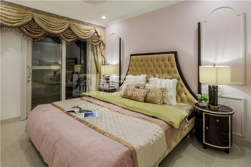 南湖名都廣場328平女兒房裝修實(shí)景