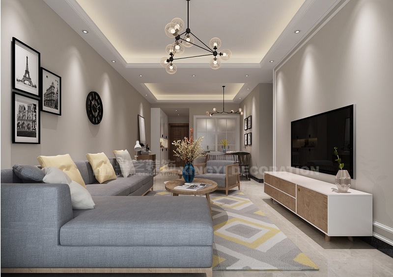 南寧裝修公司星藝裝飾北歐風(fēng)格客廳射燈 南寧裝修公司星藝裝飾北歐風(fēng)格客廳射燈