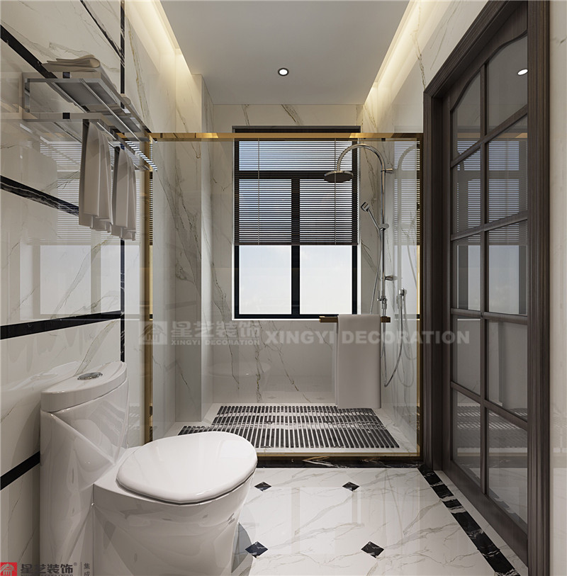 萬達茂140平衛(wèi)生間裝修效果圖