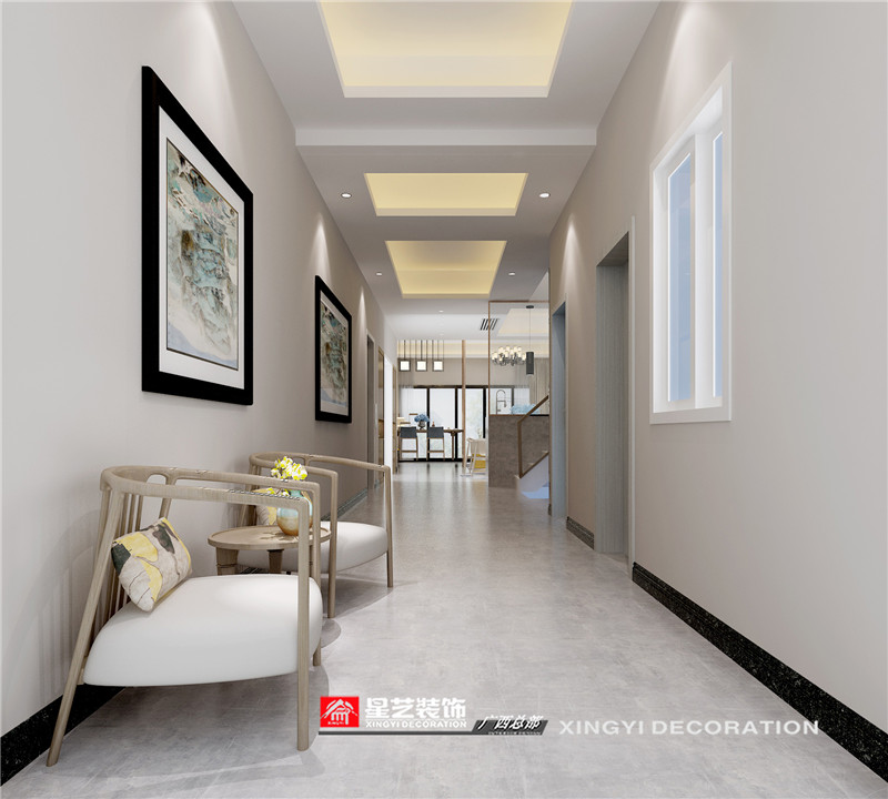 江山御景340平入戶(hù)玄關(guān)裝修效果圖