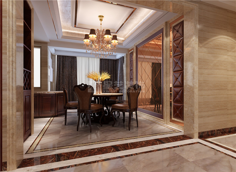 萬(wàn)達(dá)茂149平餐廳裝修效果圖