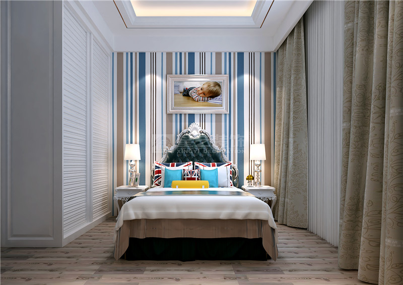 萬(wàn)達(dá)茂149平兒童房裝修效果圖