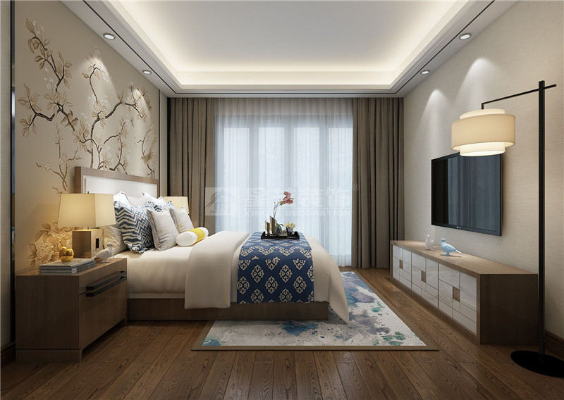 萬(wàn)達(dá)茂140平臥室裝修效果圖