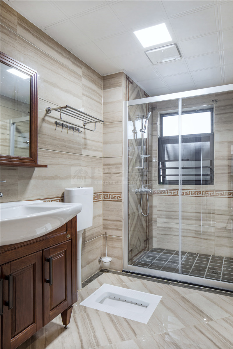 金源一品210平衛(wèi)生間裝修實(shí)景圖