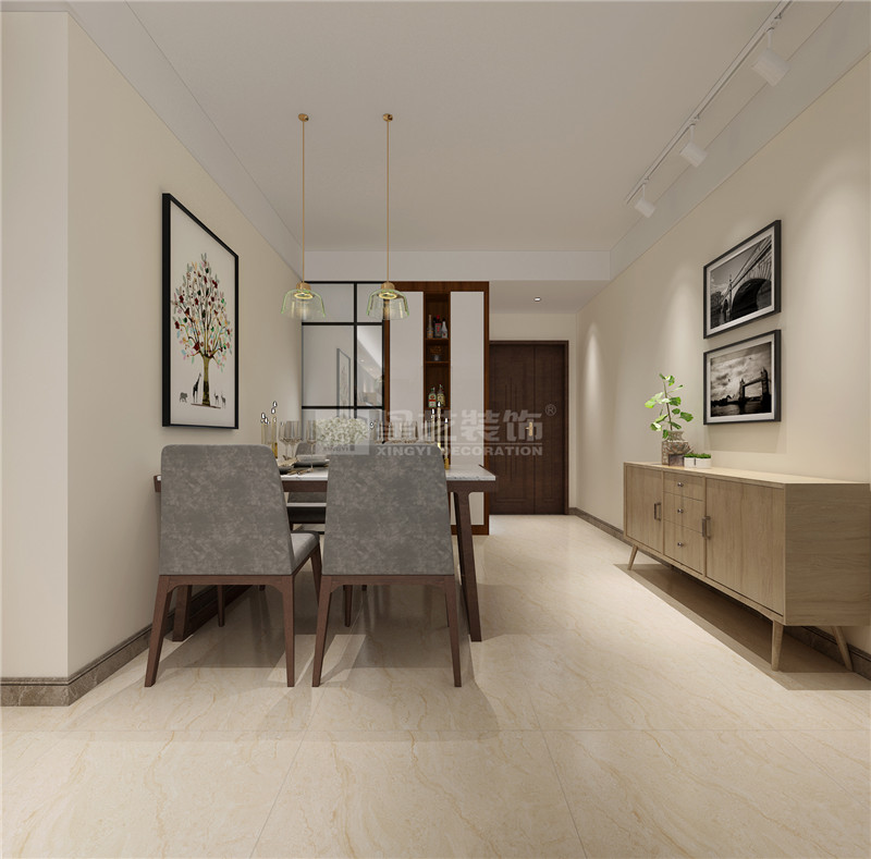 保利領(lǐng)繡前城119平餐廳裝修效果圖