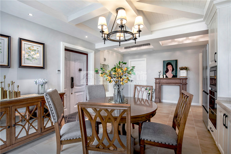 遠(yuǎn)辰山水一號(hào)150平餐廳裝修效果圖