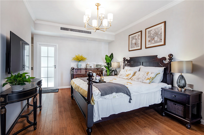 遠(yuǎn)辰山水一號(hào)150平臥室裝修效果圖