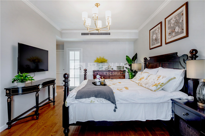 遠(yuǎn)辰山水一號(hào)150平臥室裝修效果圖