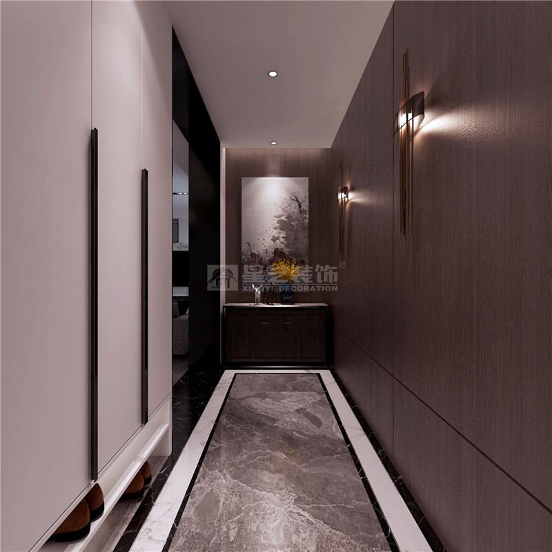 美泉1612 175平入戶玄關(guān)裝修效果圖