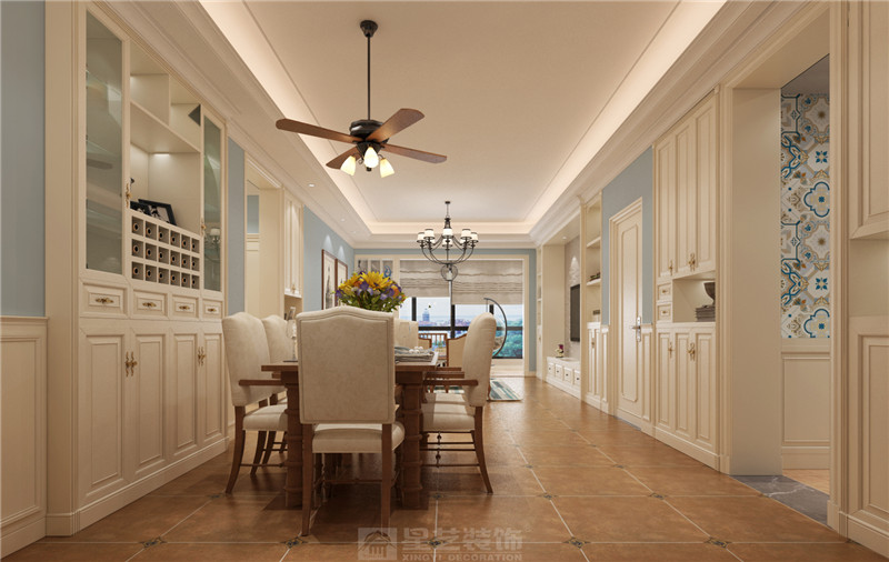 萬(wàn)達(dá)茂120平餐廳裝修效果圖