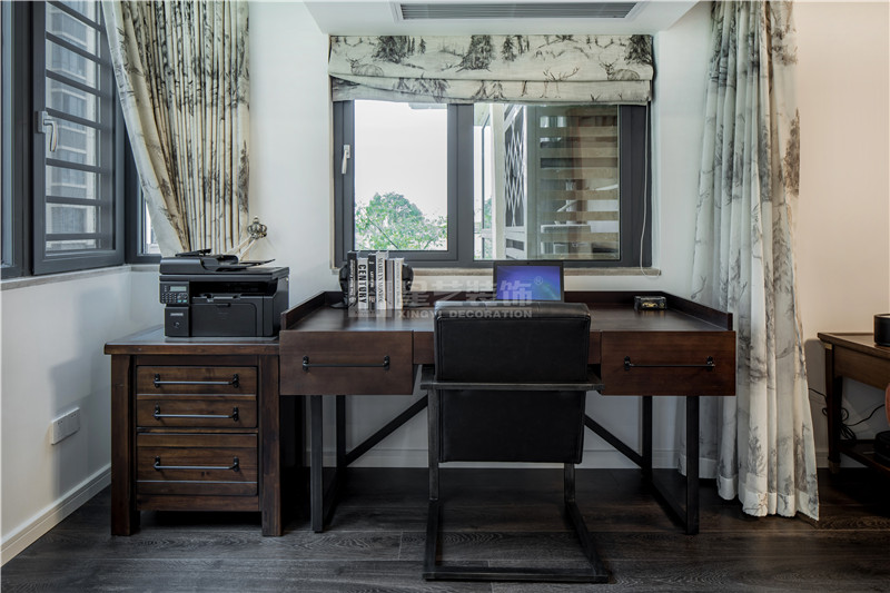 萬達(dá)茂 160平書房裝修實景圖