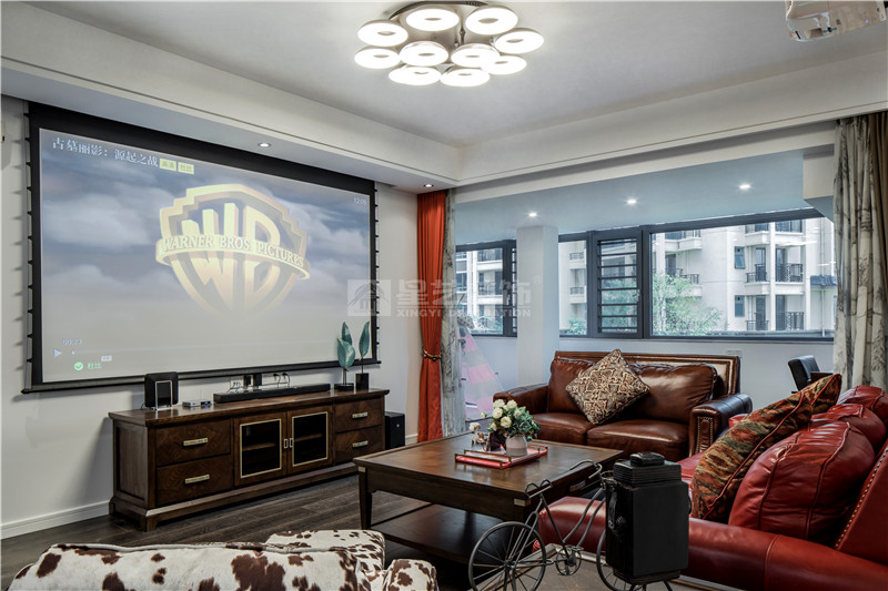 萬達(dá)茂 160平客廳裝修實景圖