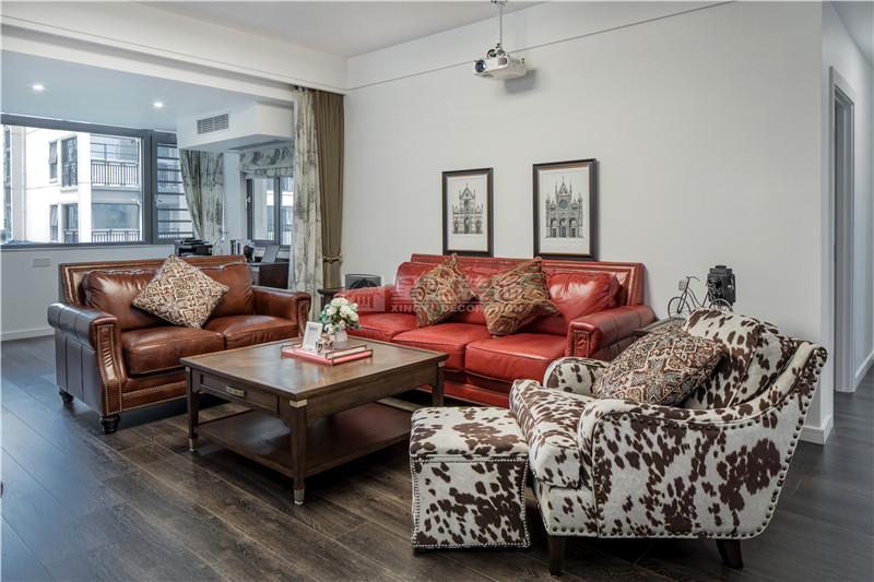 萬達(dá)茂 160平客廳裝修實景圖