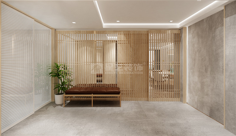 龍光玖瓏湖175平入戶(hù)玄關(guān)裝修效果圖