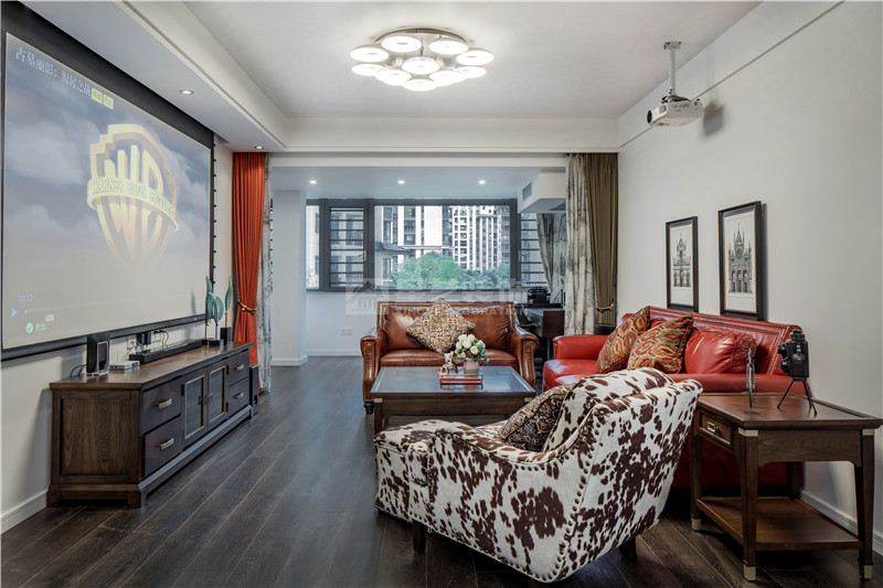 萬達(dá)茂 160平客廳裝修實景圖