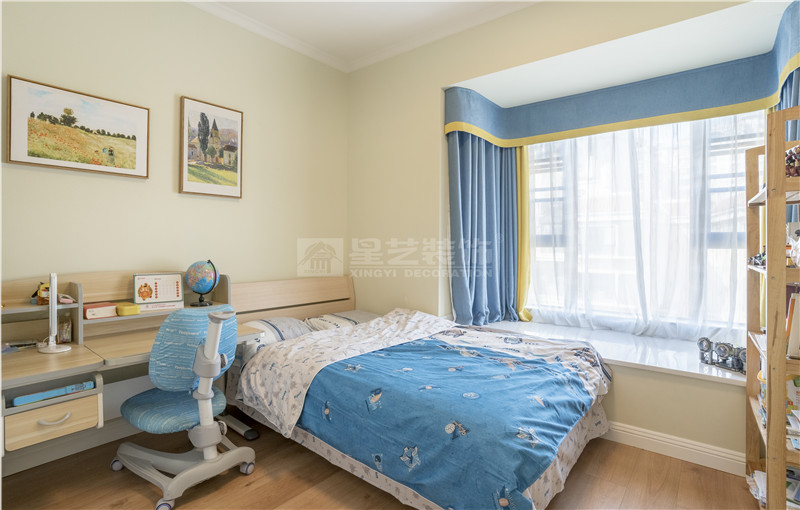 翡翠時光240平復式兒童房裝修實景圖