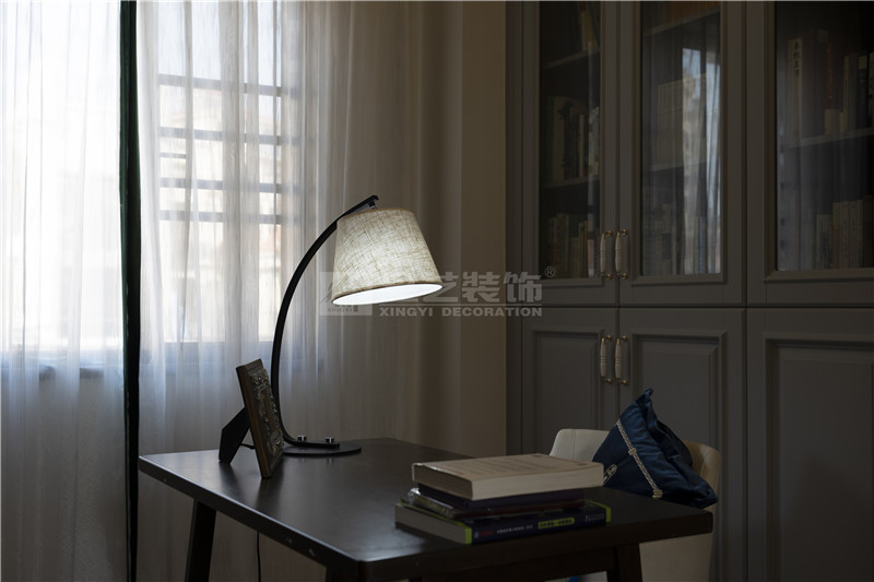 翡翠時光240平復式書房裝修實景圖