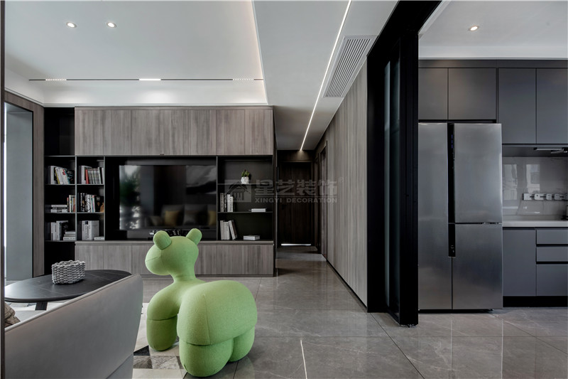 萬達(dá)茂140平客廳裝修實(shí)景圖