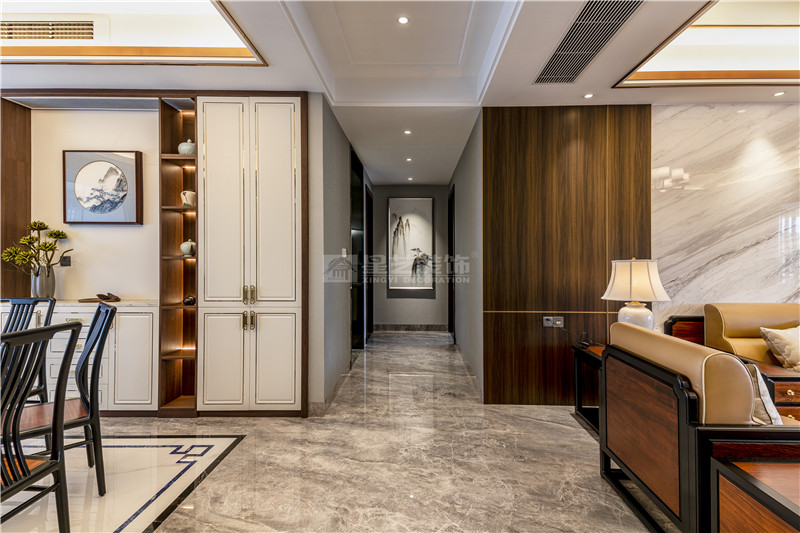 青山府 200平過道裝修實(shí)景圖