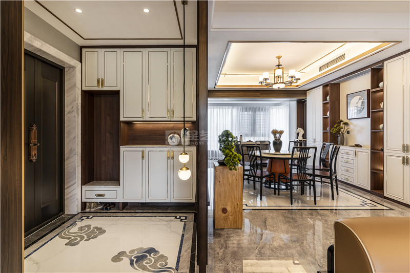 青山府 200平入戶裝修實(shí)景圖