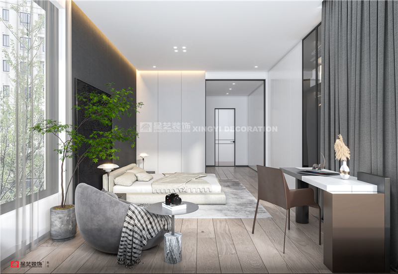 唐樾青山200平臥室裝修效果圖