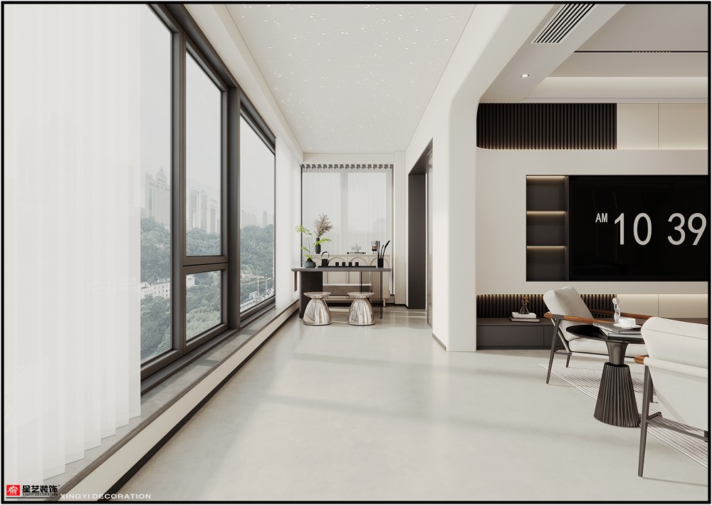 盛邦濱江府228平現(xiàn)代簡(jiǎn)約陽(yáng)臺(tái)裝修效果圖