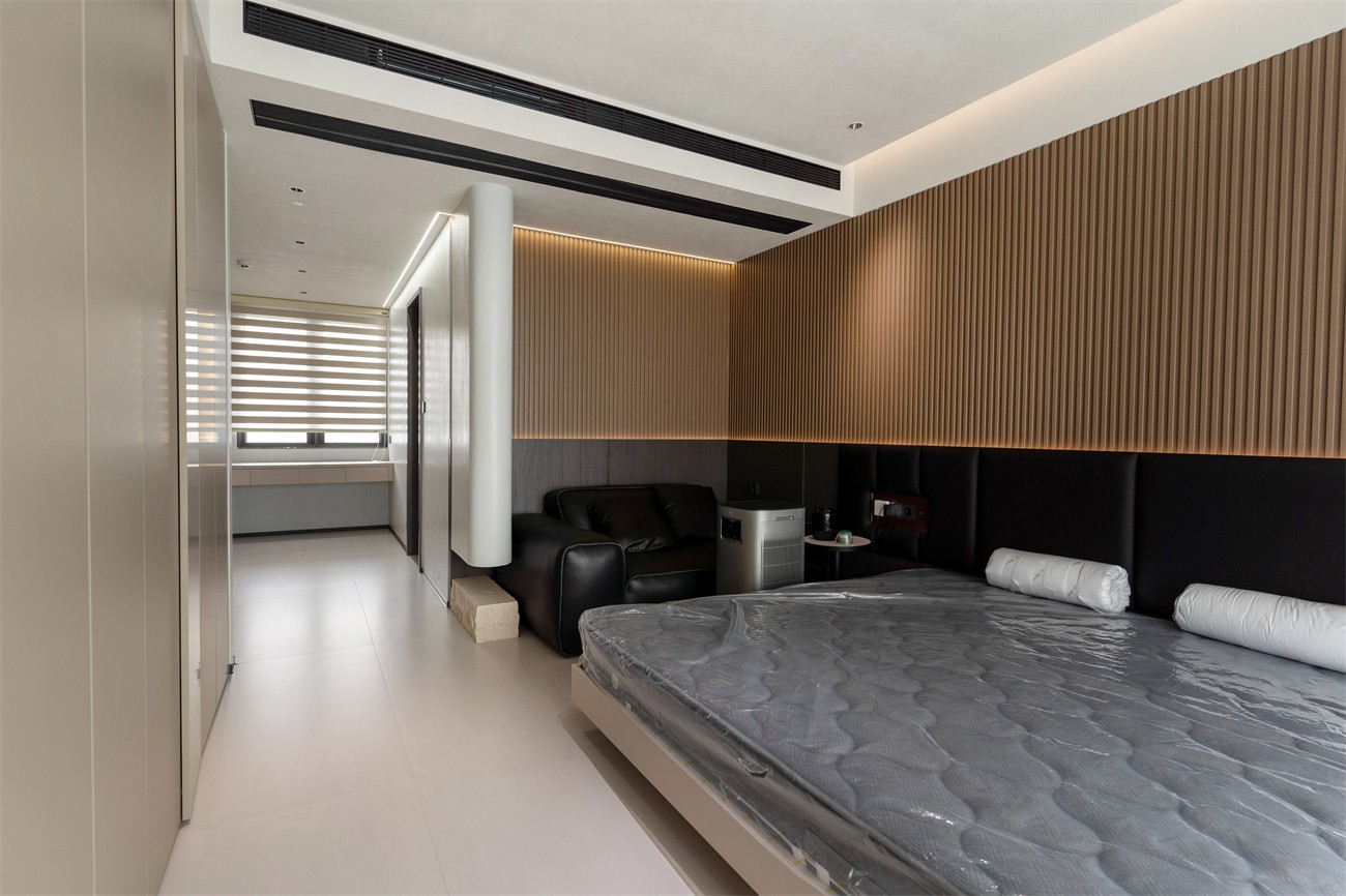 華潤(rùn)西園悅府167平意式風(fēng)格臥室裝修完工實(shí)景