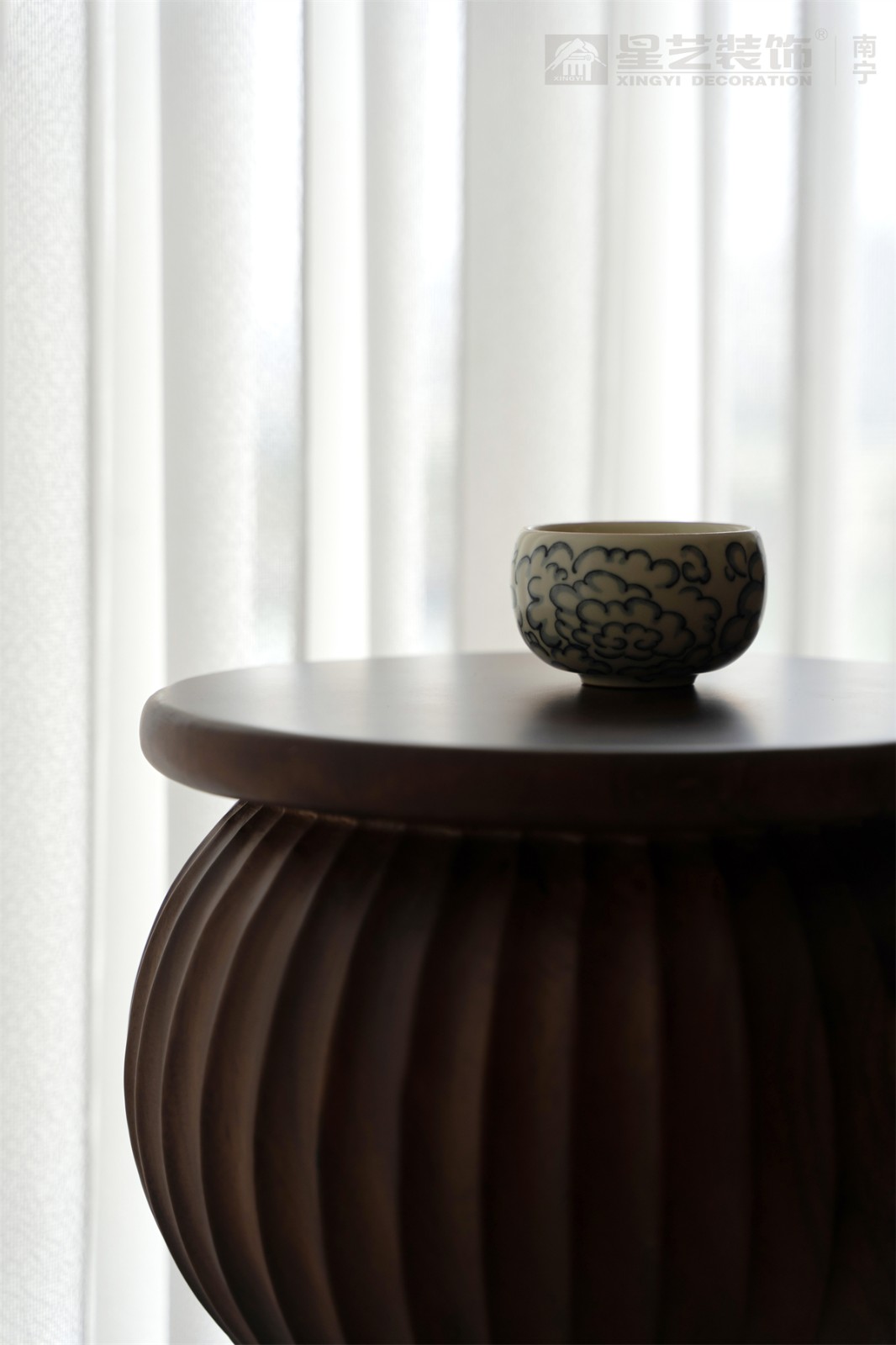 華潤(rùn)西園潤(rùn)府143平意式輕奢陽(yáng)臺(tái)裝修完工實(shí)景圖