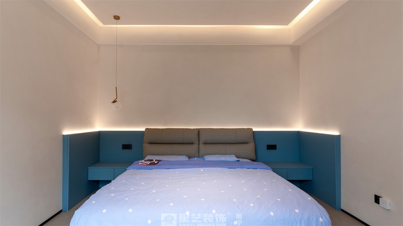 盛世江山300平中古風臥室裝修完工實景圖